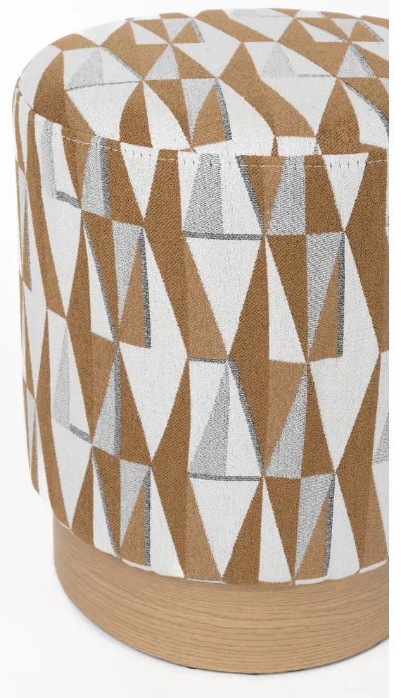 Hnedý taburet Ziggy – White Label