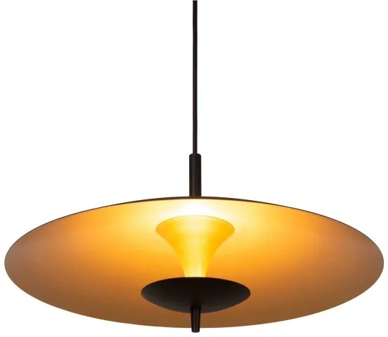 Lucide 30461/09/30 - LED Stmievateľný luster na lanku VULCAN LED/9W/230V čierna