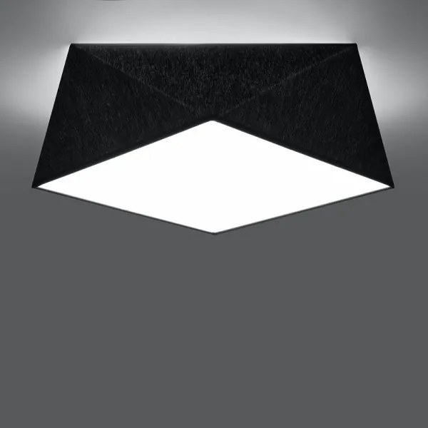 Stropné svietidlo HEXA 2xE27/60W/230V čierna