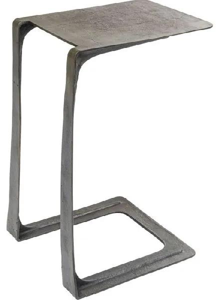 Corgi príručný stolík sivý/bronzový