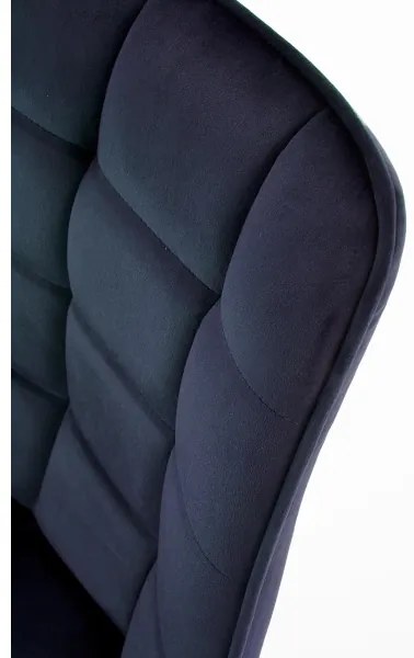 Jedálenská stolička COMORO 1 ks tmavomodrá