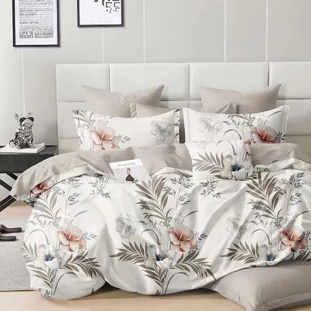 Mikroplyš obliečky Homa MALENA LIGHT 7-dielna sada 140x200 cm