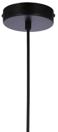Luster na lanku JONERA 1xE27/40W/230V čierna