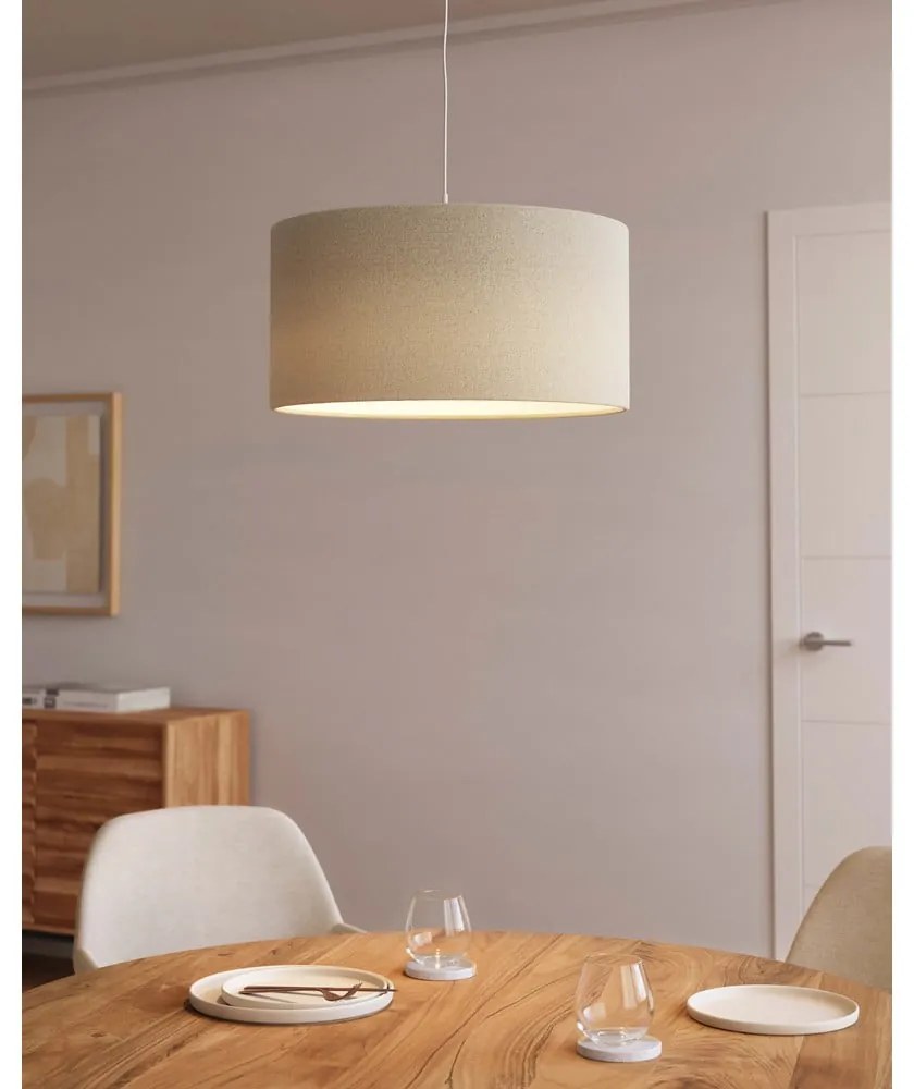 Krémové tienidlo ø 50 cm Nazli – Kave Home