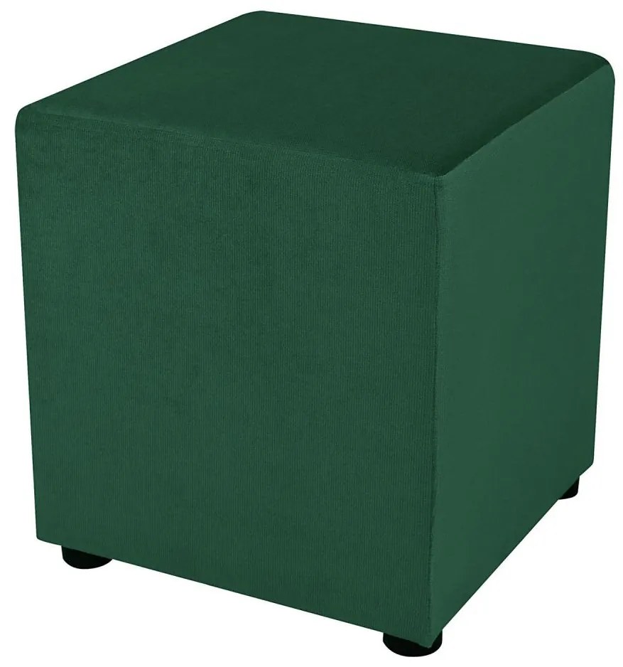 Taburet SIX 40x40 cm zelený