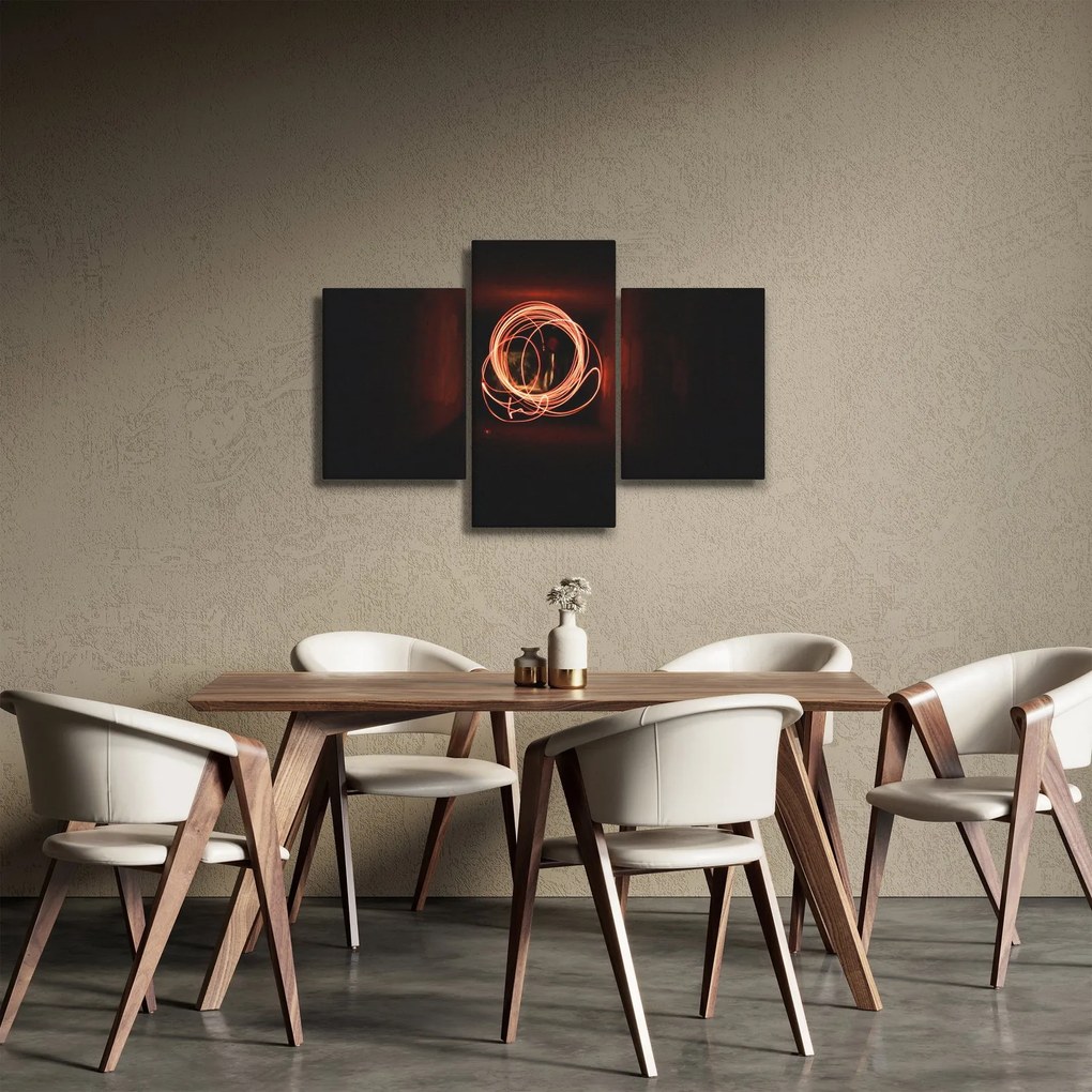 Obraz - čiary v tuneli (90x60 cm)