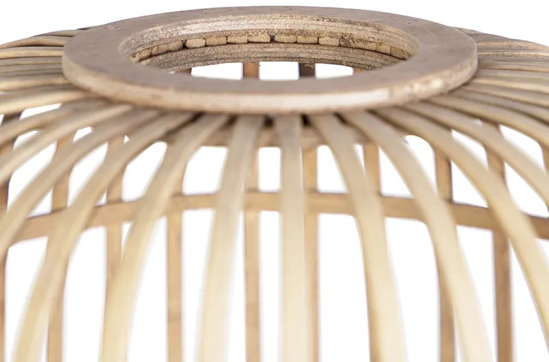 Rustikálna stojaca lampa z ratanu - Manila