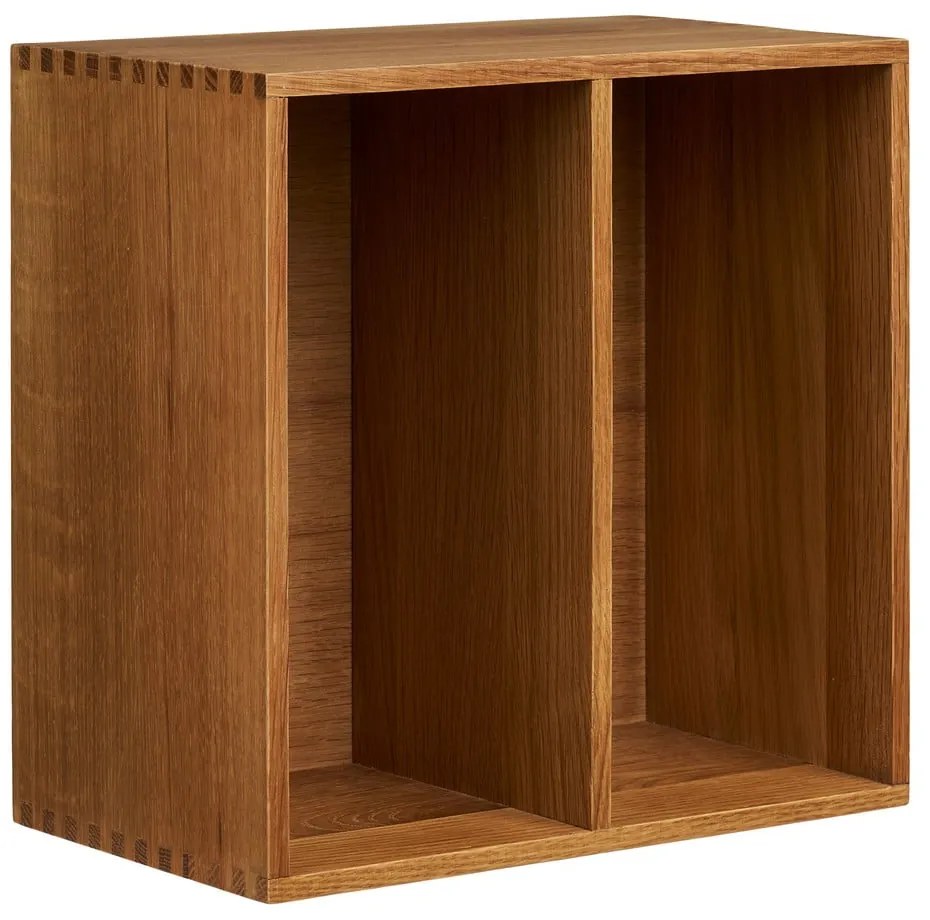 Poschodová polica z dubového dreva v prírodnej farbe 18 cm Townsville – House Nordic