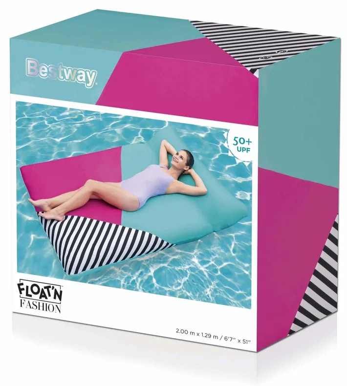 Bestway nafukovací matrac s poťahom 200 x 129 cm - 43305