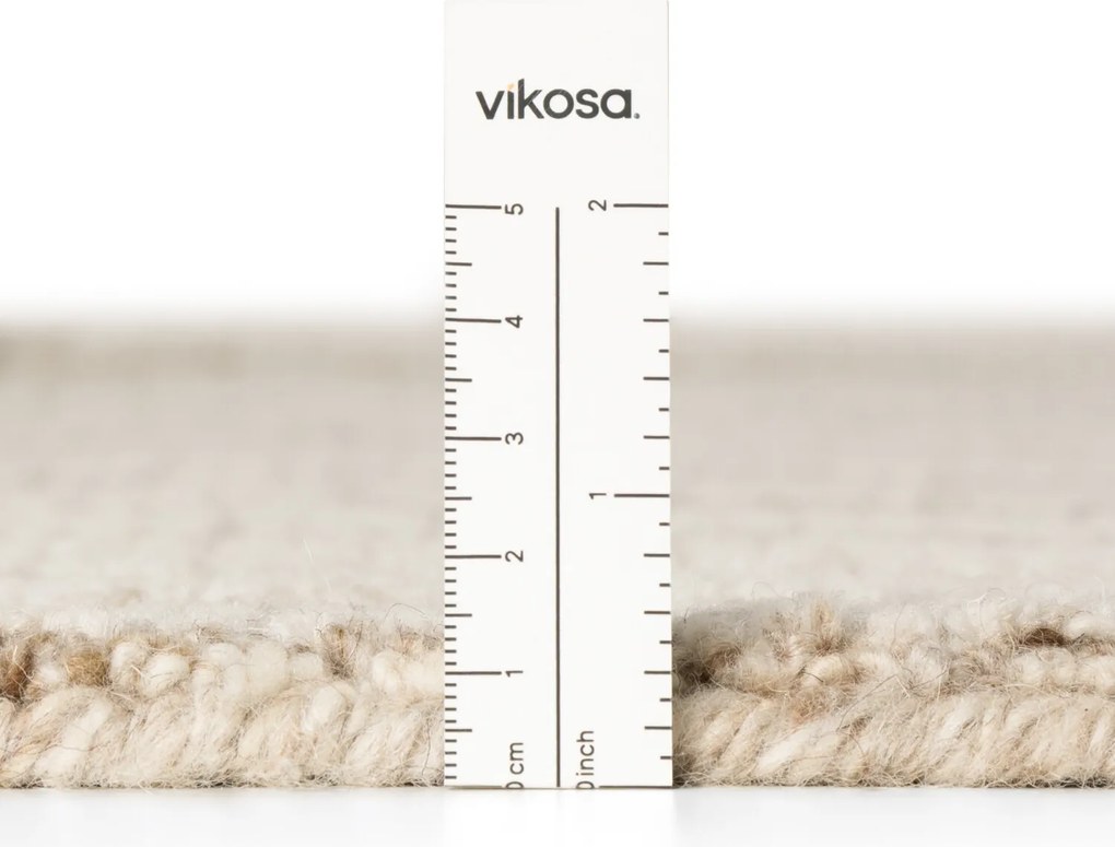 Vikosa, Kusový koberec Vikosa Boho 106277 Natural Cream Brown, 200x300, hnedá, obývacia izba