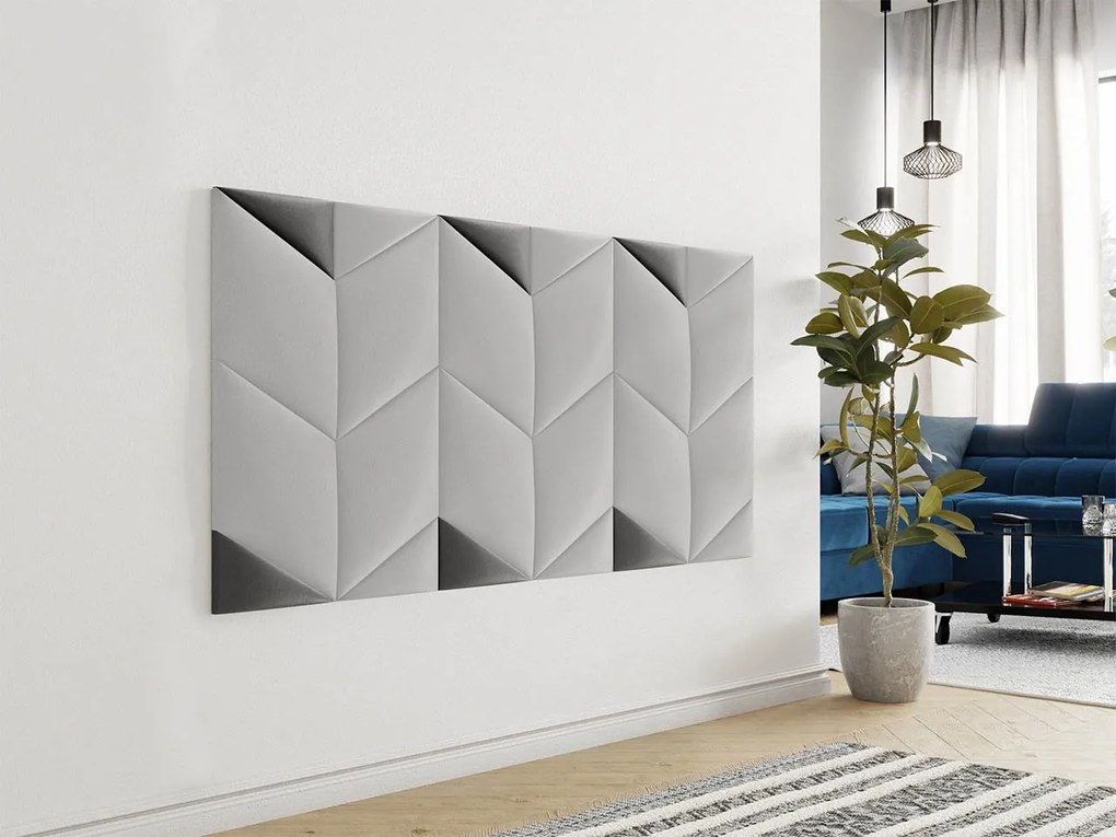 Čalúnený nástenný panel Bag I DL / DP, Strana: pravá, Dostupné poťahy: Manila 09
