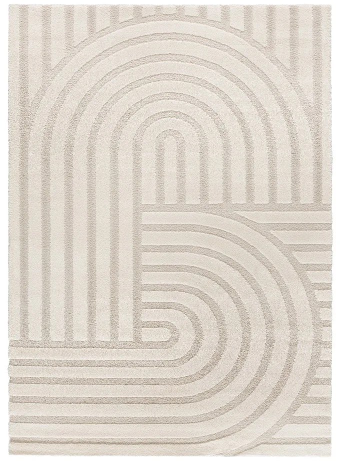 Krémovobiely koberec 120x170 cm Snowy – Universal