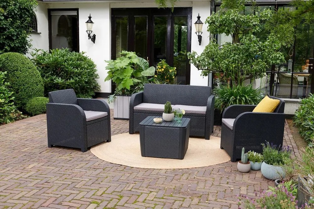 Allibert NOVARA set - grafit