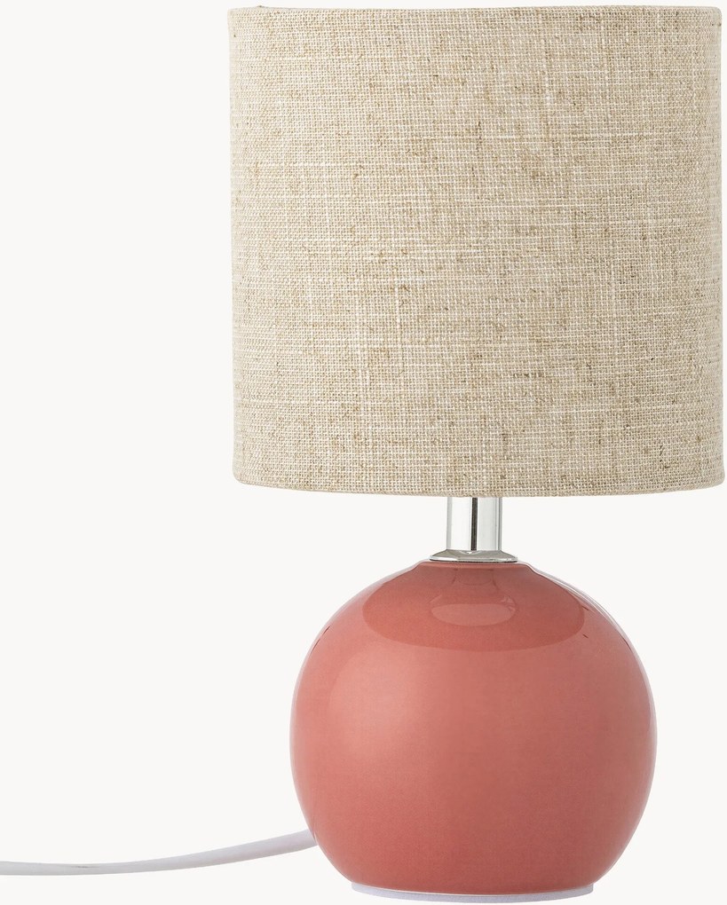 Malá kameninová stolová lampa Valdis