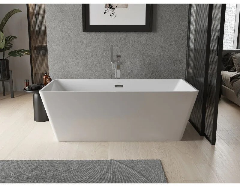 Mexen MALAGA VOĽNE STOJACA VANA Biela 170 x 80 CM + sifón automat, 51421708000