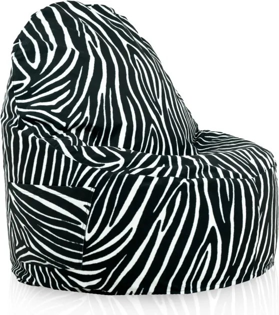 Kreslo Porto zebra