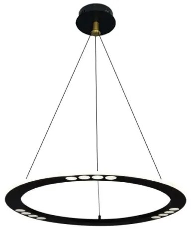 LED Stmievateľný luster na lanku LED/40W/230V 3000-6500K + diaľkové ovládanie