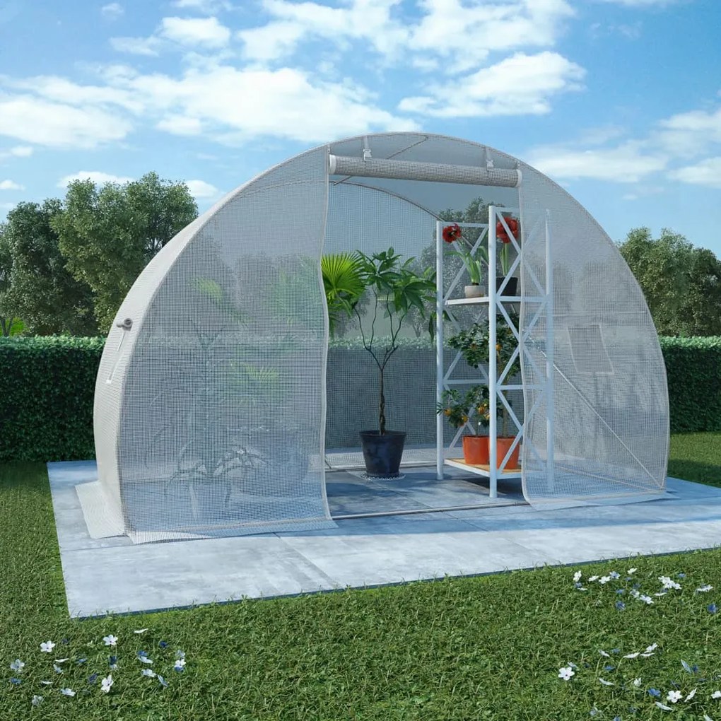 vidaXL Skleník 4,5 m² 300x150x200 cm