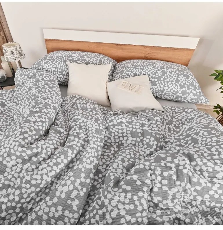 Obliečky krepové Noah EMI, Štandardný set jednolôžko obsahuje 1x 140x200 + 1x 70x90