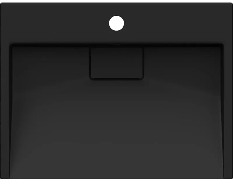 Mexen Ava, umývadlo na dosku z konglomerátu 1/O 50 x 38 cm, čierna matná, 23015071