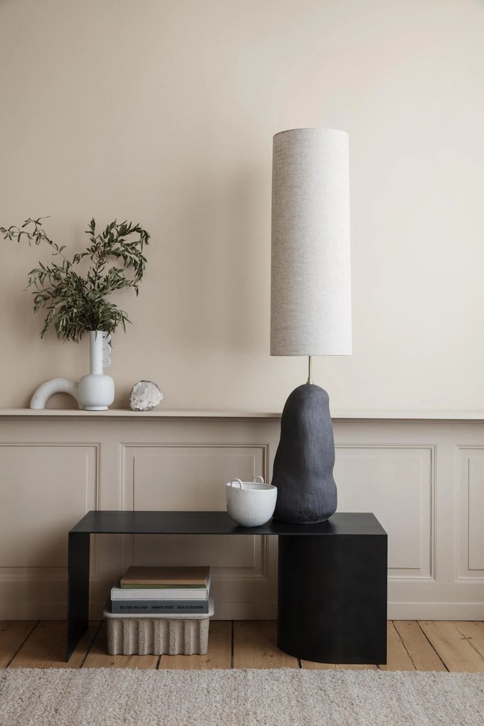 Lampa Hebe veľká čierna