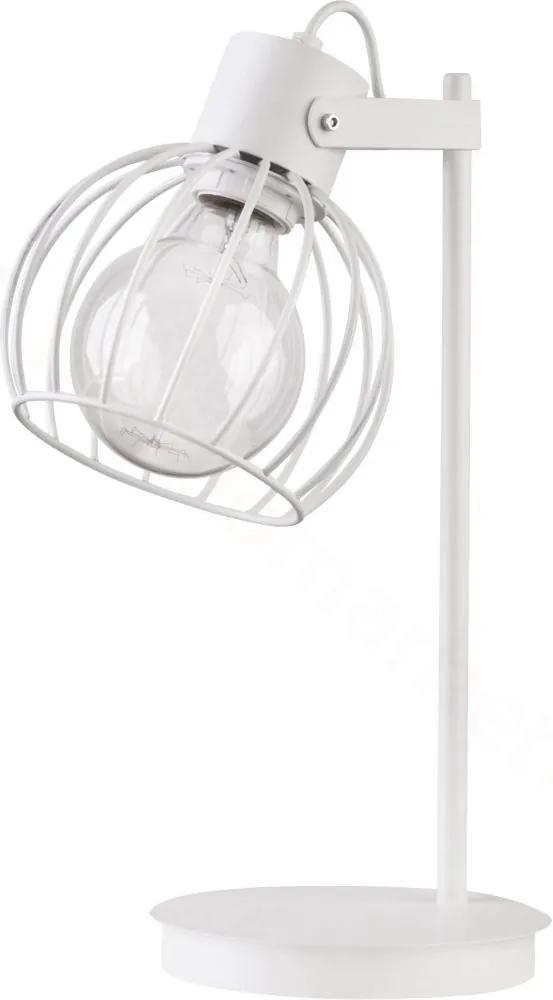 SIGMA Moderná stolná lampa LUTO, 1xE27, 60W, biela