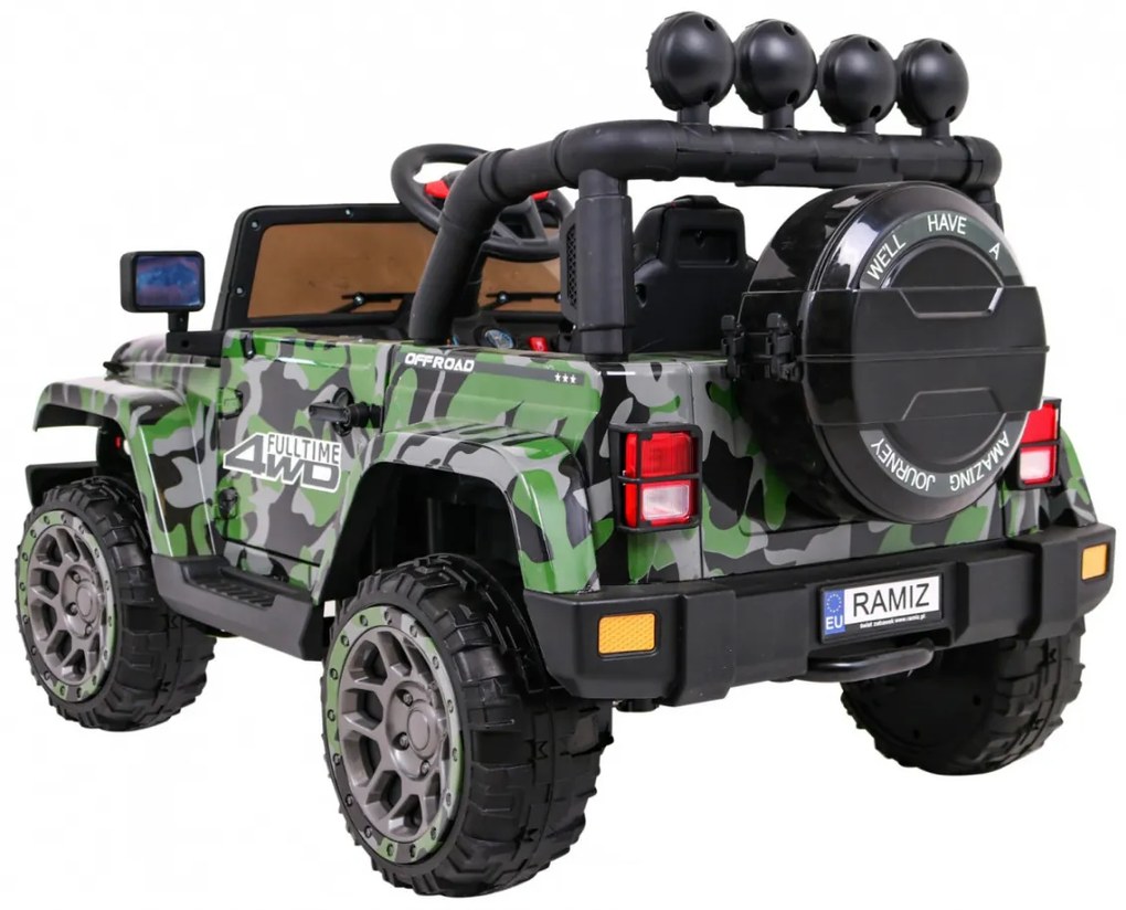 RAMIZ Elektrické autíčko Full Time 4WD BRD-7588.EXL.CAMO