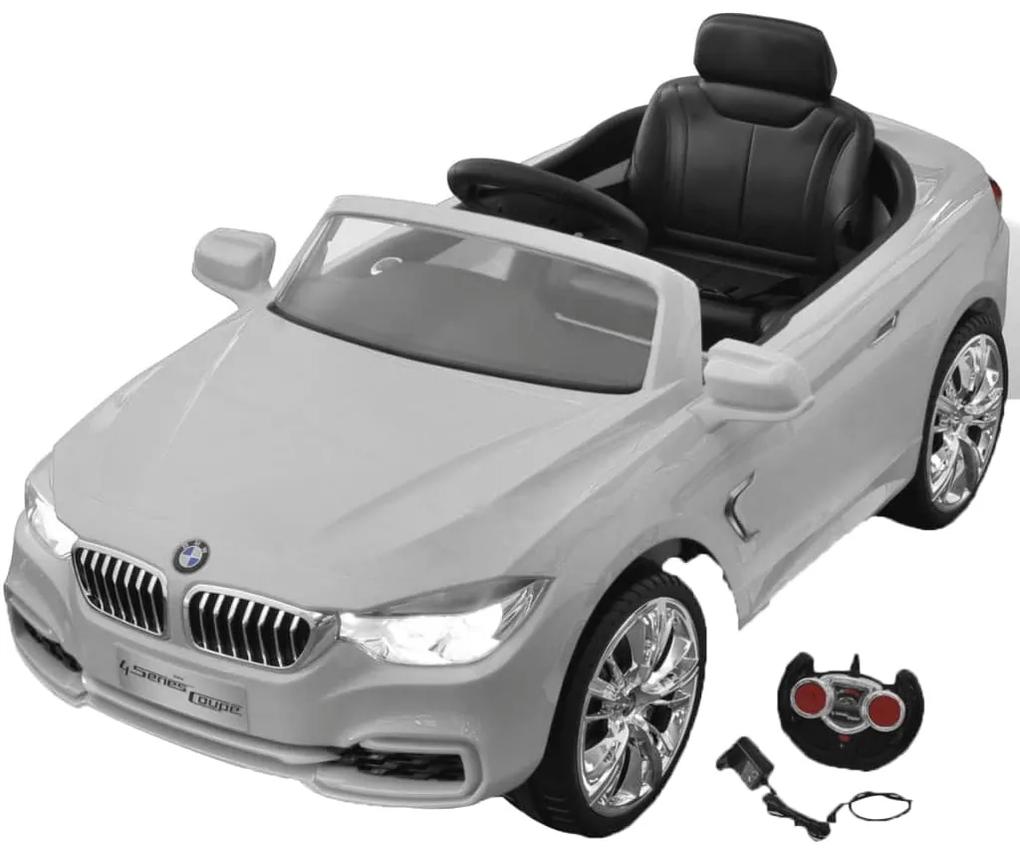 vidaXL Biele autíčko BMW na batériu s diaľkovým ovládačom | BIANO
