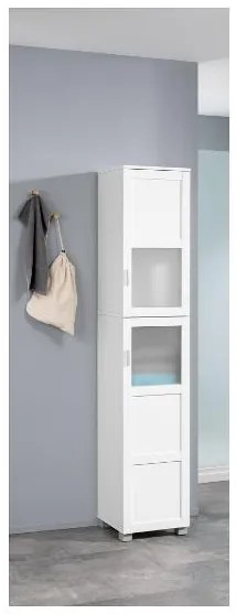 Livarno home Vysoká skrinka do kúpeľne Basel + Skrinka pod umývadlo Basel  (800008882)