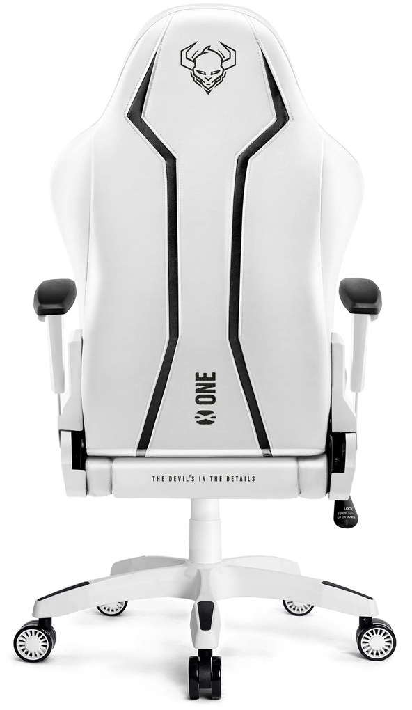 Herné kreslo Diablo X-One 2.0 King Size, bielo-čierne