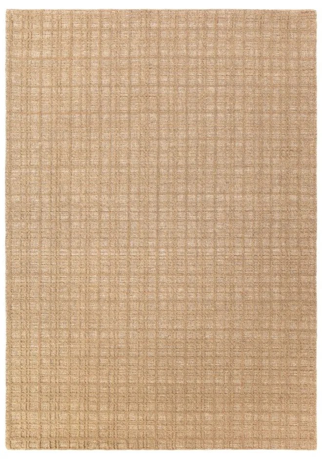 Béžový ručne tkaný koberec s prímesou vlny 120x170 cm Thatch Honey – Asiatic Carpets