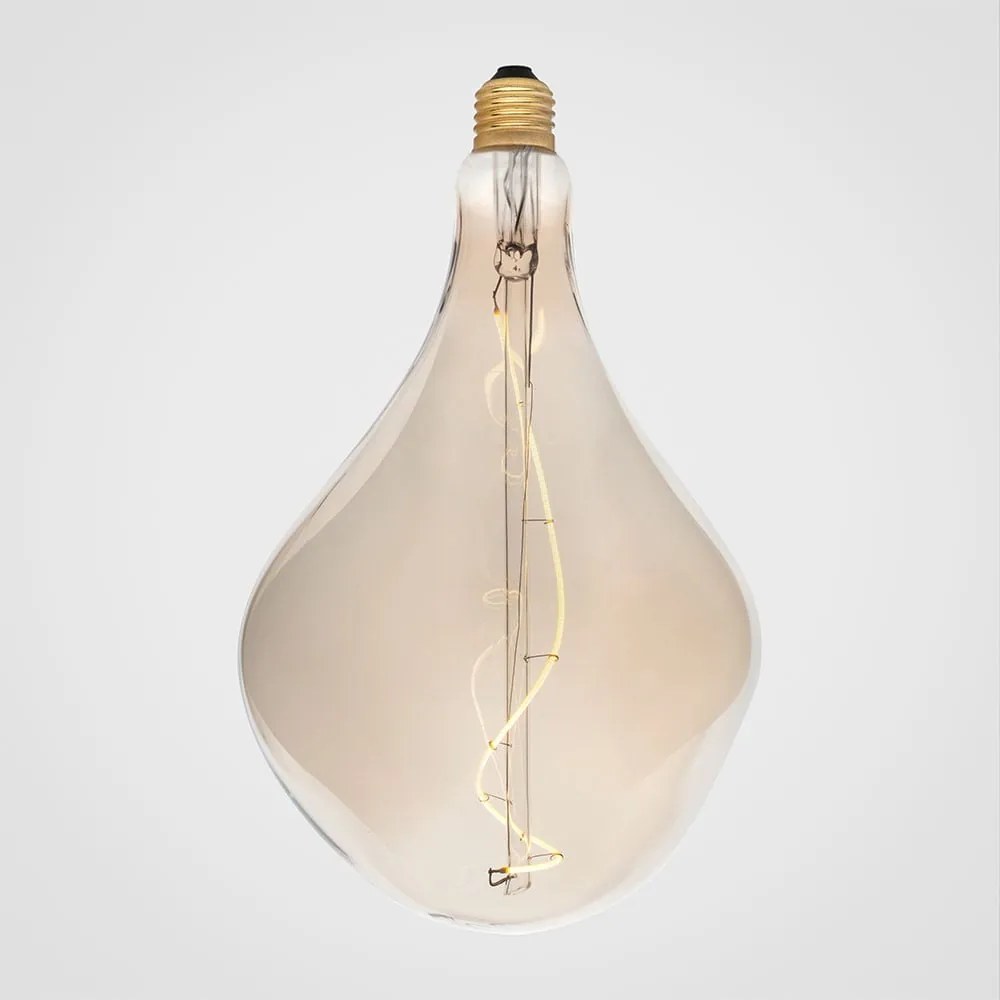 Teplá LED filamentová stmievateľná žiarovka E27, 3 W Voronoi II – tala