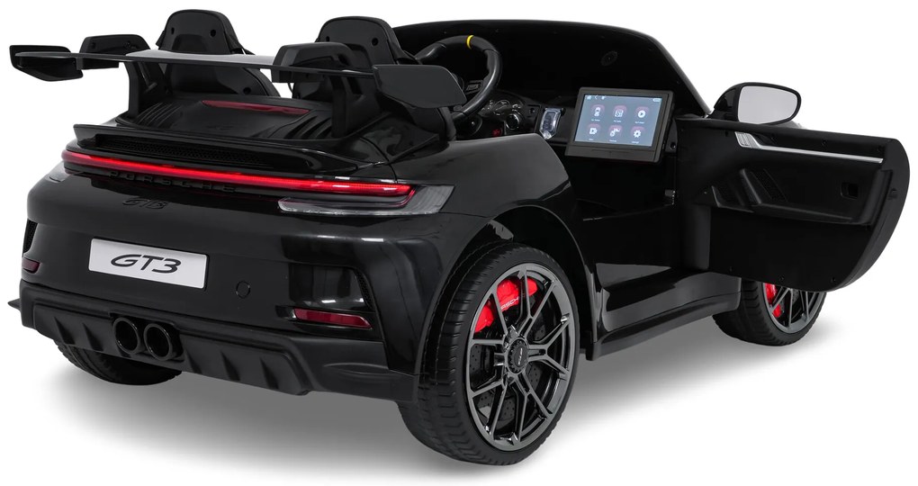 Detské elektrické autíčko Porsche 911 GT3 STRONG MP4 čierne