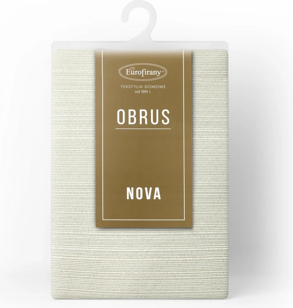 OBRUS GLAMO 140X220 CM BÉŽOVÁ