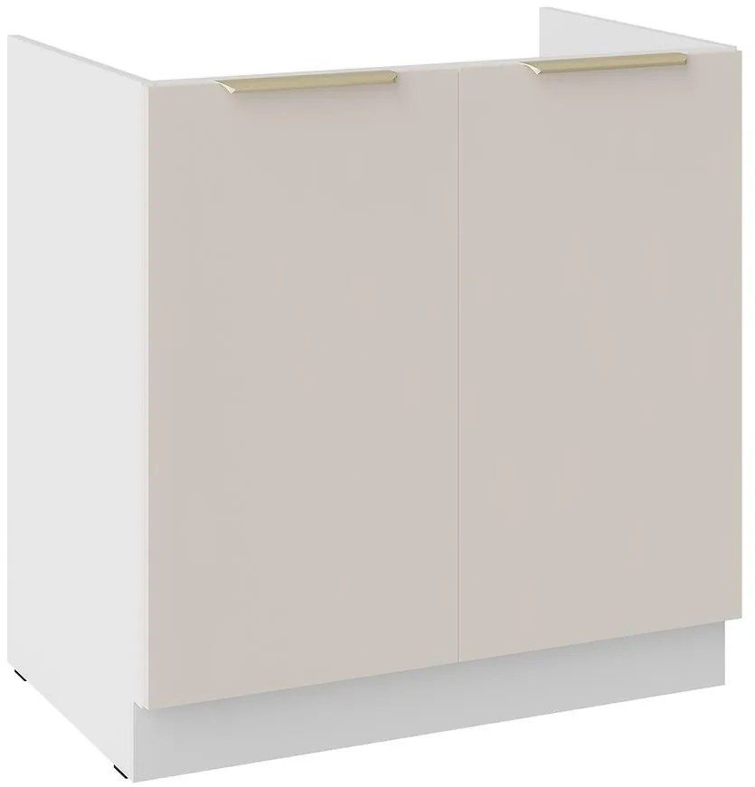 Kuchynská Skrinka Nicea 80ZL 2F BB pieskovo béžová