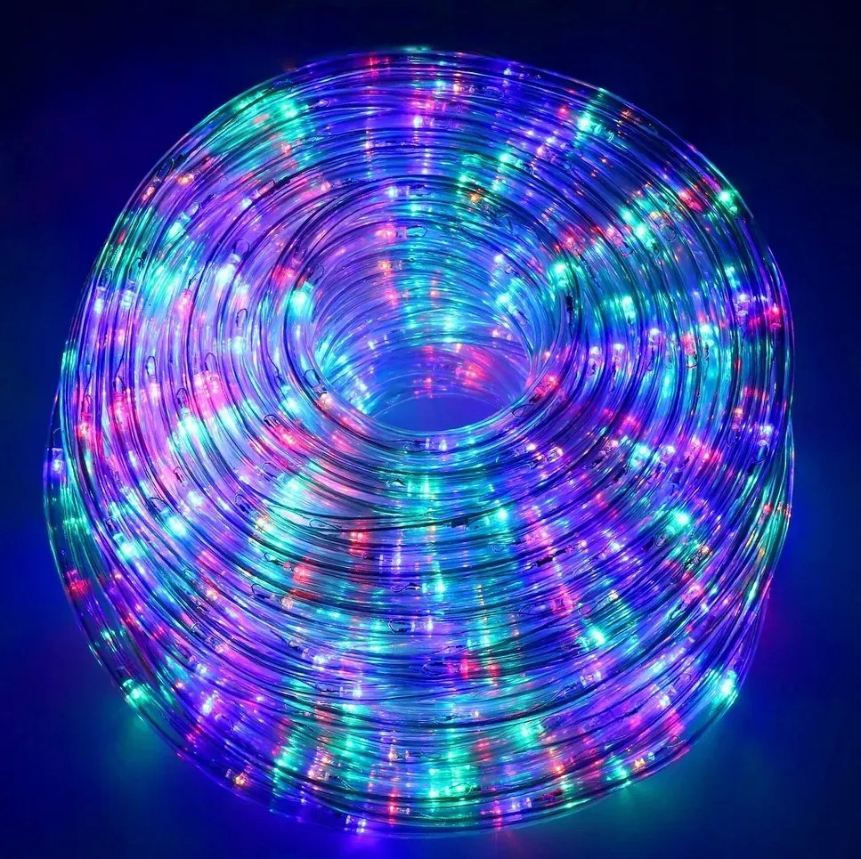 Foxter 2271 Svetelný kábel LED, 20W, IP44, multicolor 20 m