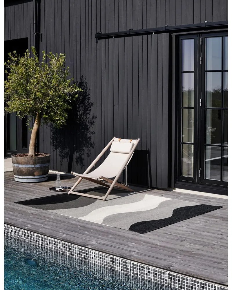 Sivý vnútorný a vonkajší behúň 70x300 cm Urvi Metal – Pappelina