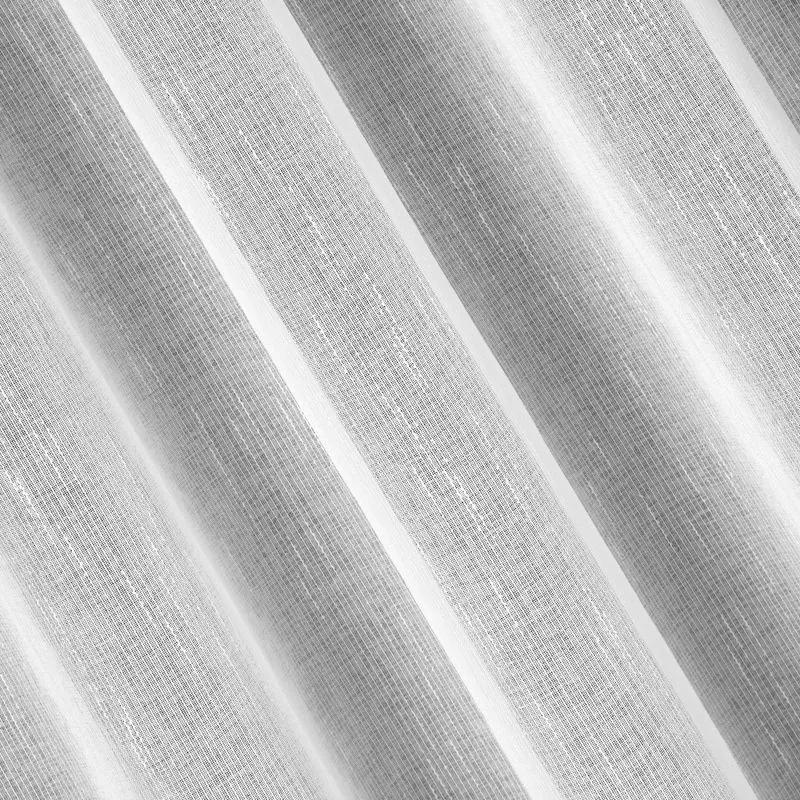 Biela záclona SONIA so štruktúrou jemného dažďa 300x250 cm