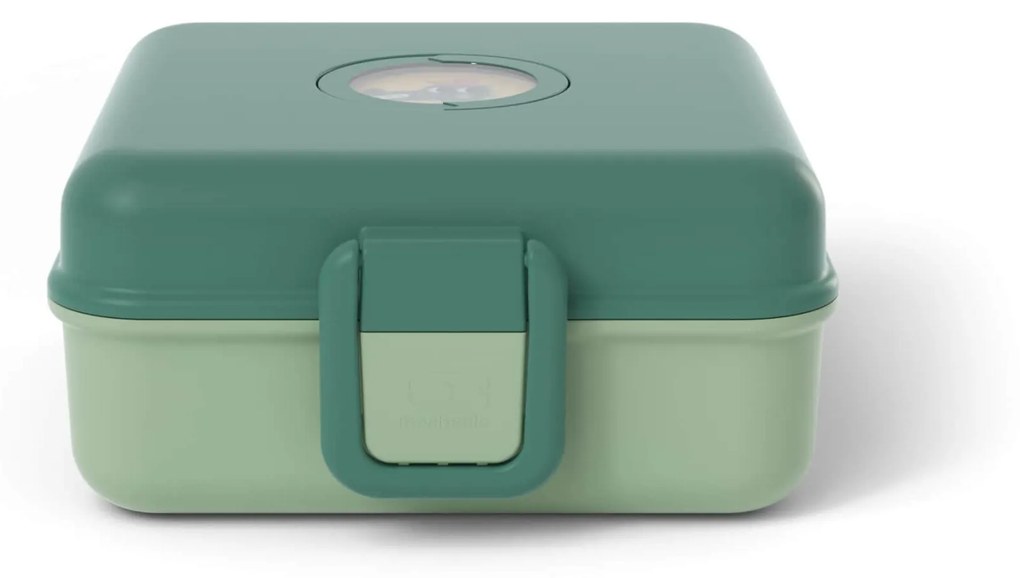 monbento Desiatový box Monbento Snacky Green Forest 850 ml