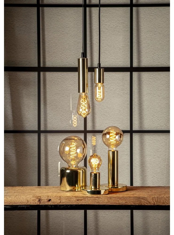 Lampová noha v mosadznej farbe 10 cm Glans – Star Trading