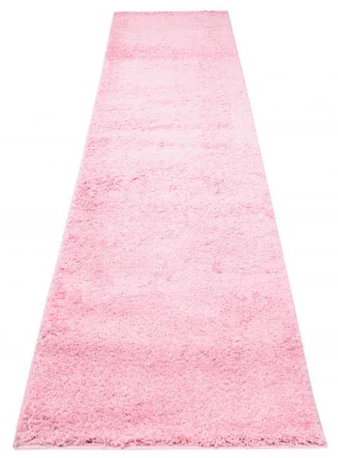 Behúň Shaggy Parba ružový 120 cm