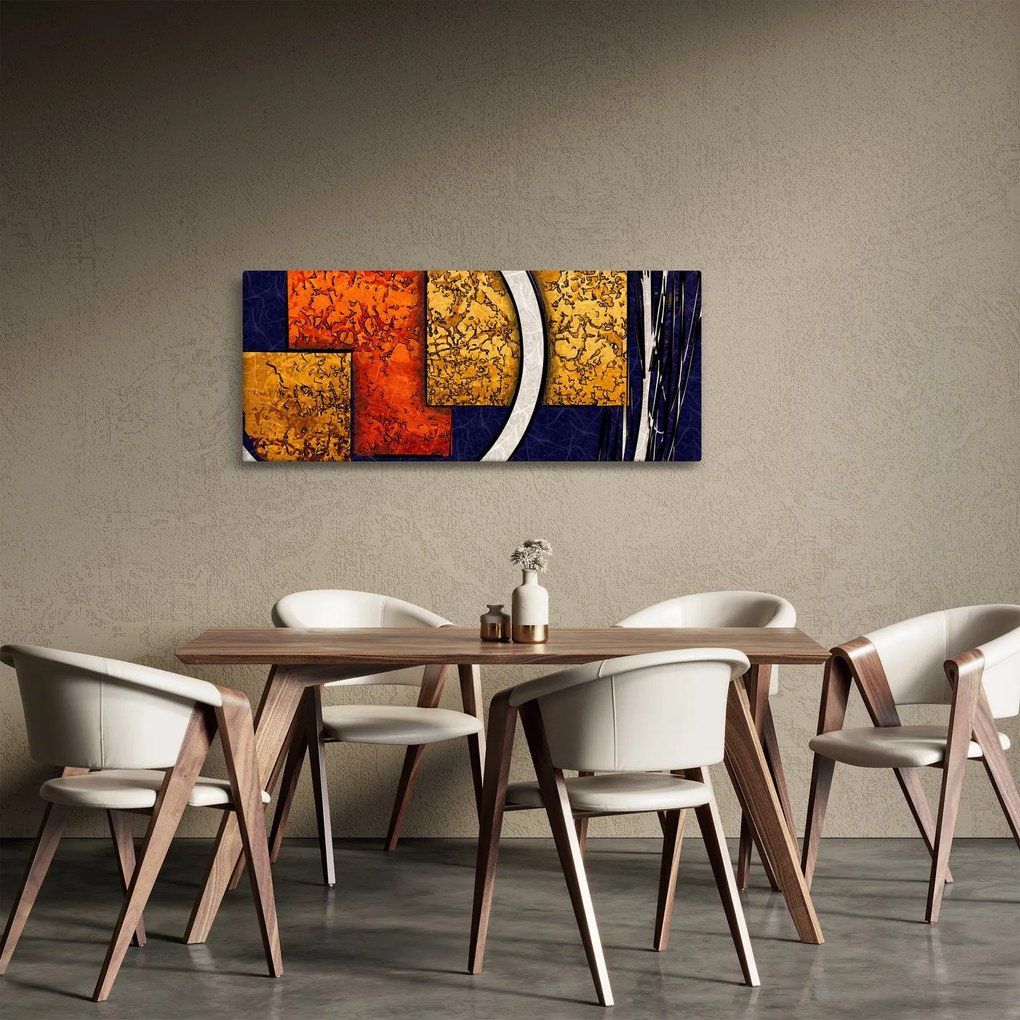 Obraz abstrakcie (120x50 cm)