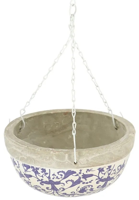 Keramický závesný a nástenný kvetináč ø 25,5 cm – Esschert Design