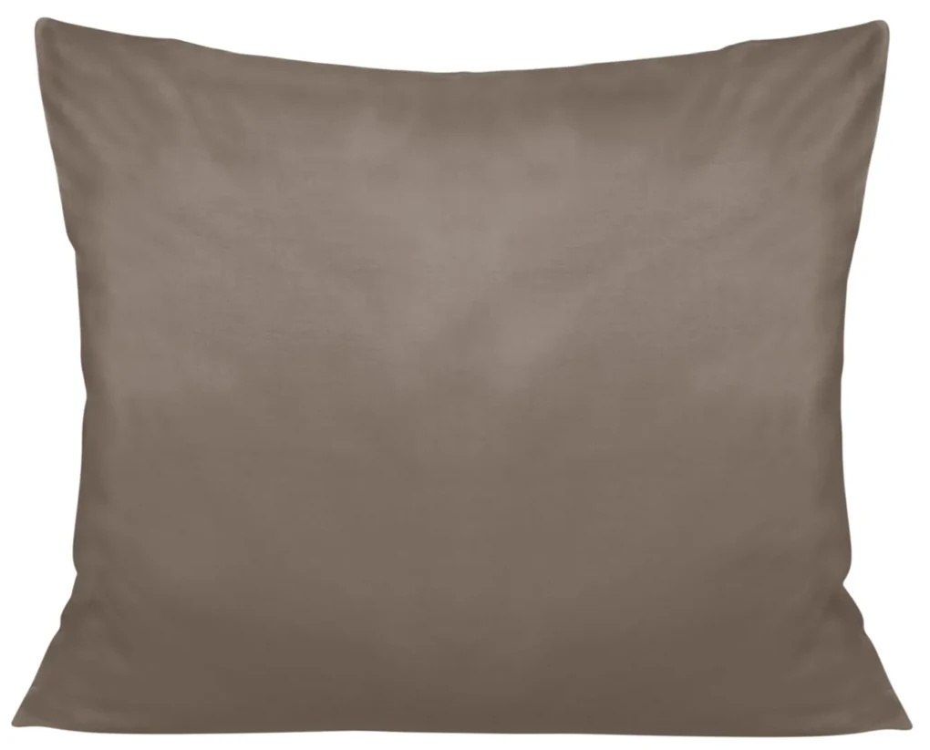 SATÉNOVÁ OBLIEČKA NA VANKÚŠ SATYNLOVE 70X80 CM TMAVOHNEDÁ