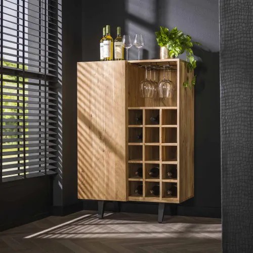 Komoda/Bar 28-53 Block 80cm Drevo Acacia - Komfort-nábytok