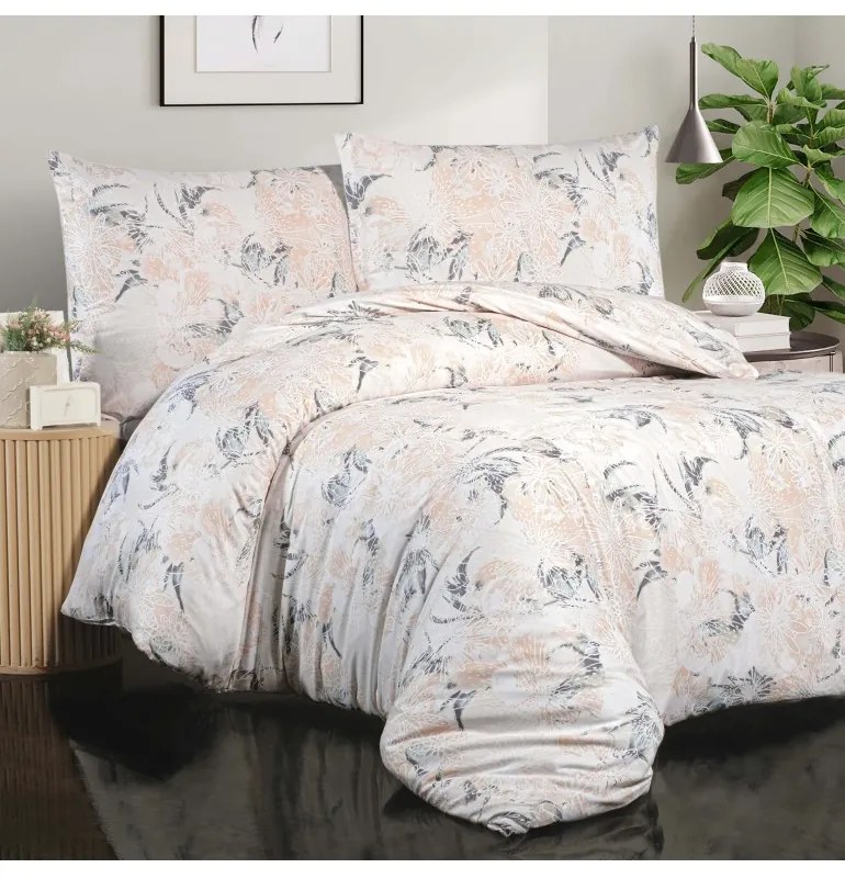 Obliečky Sarah satén EMI, Francúzsky set1 200x220 + 2x (70x90)