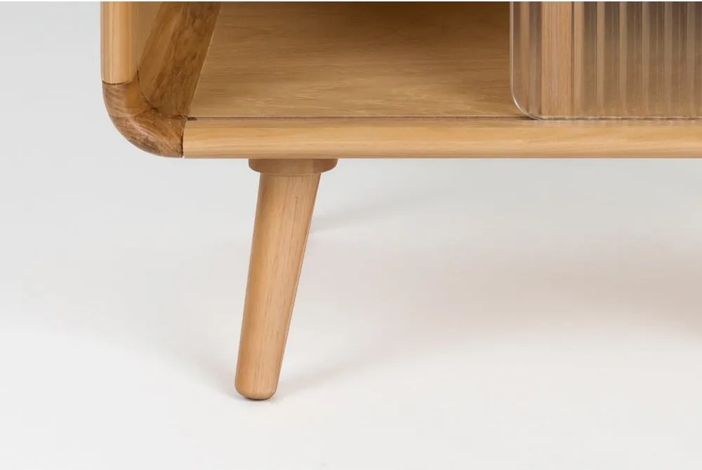 Odkladací stolík z masívneho dreva 40x50 cm Rise – Zuiver