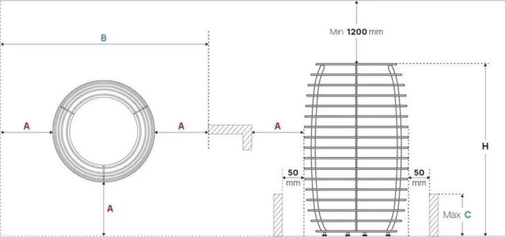 Huum Saunová pec HIVE Mini 9kW