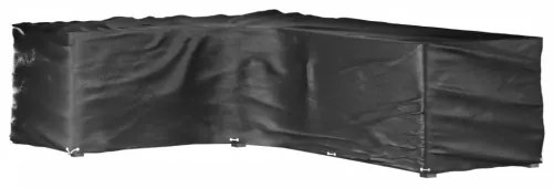 vidaXL Kryt na záhradný nábytok v tvare L 18 očiek 220x285x80 cm-