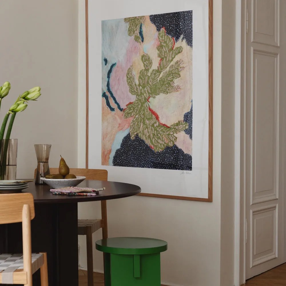 The Poster Club Plagát Little Green by Sofia Rebecca Iversen 50x70